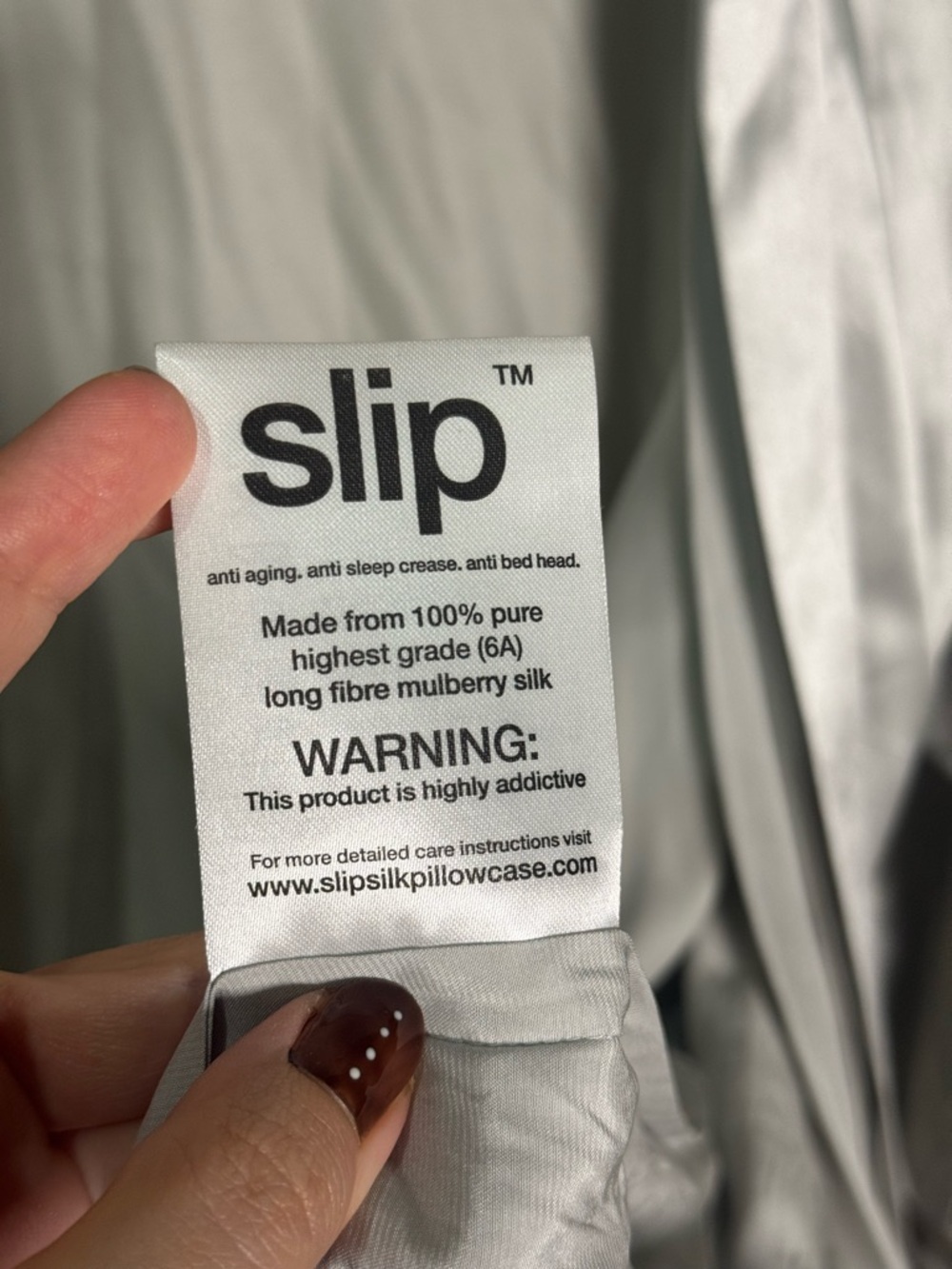 Slip Silk Robe Silver Slipsilk Wrap Robe One Size Rare Color - Picture 5 of 9